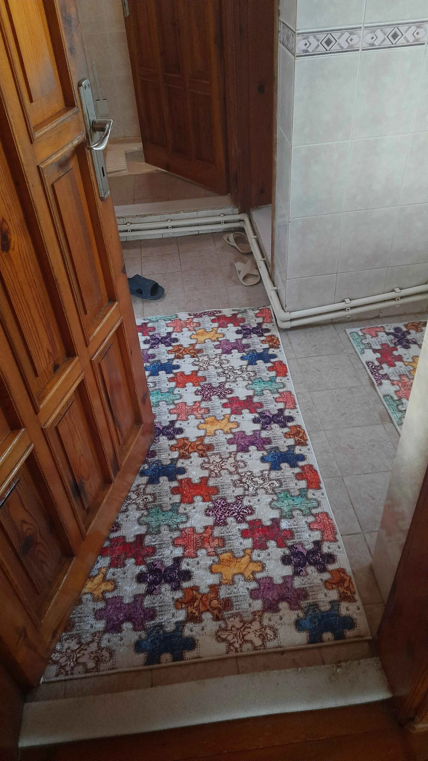 puzzle Yeni Nesil Baskılı Halı & Yolluk