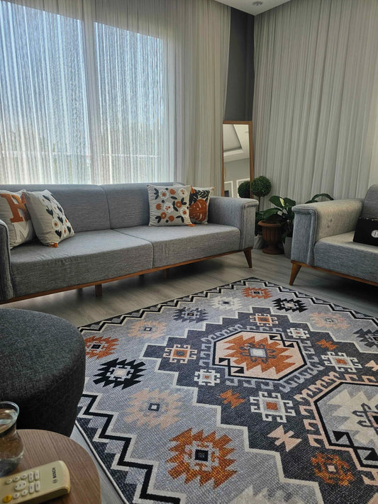 Nazo Yeni Nesil Baskılı Halı & Yolluk