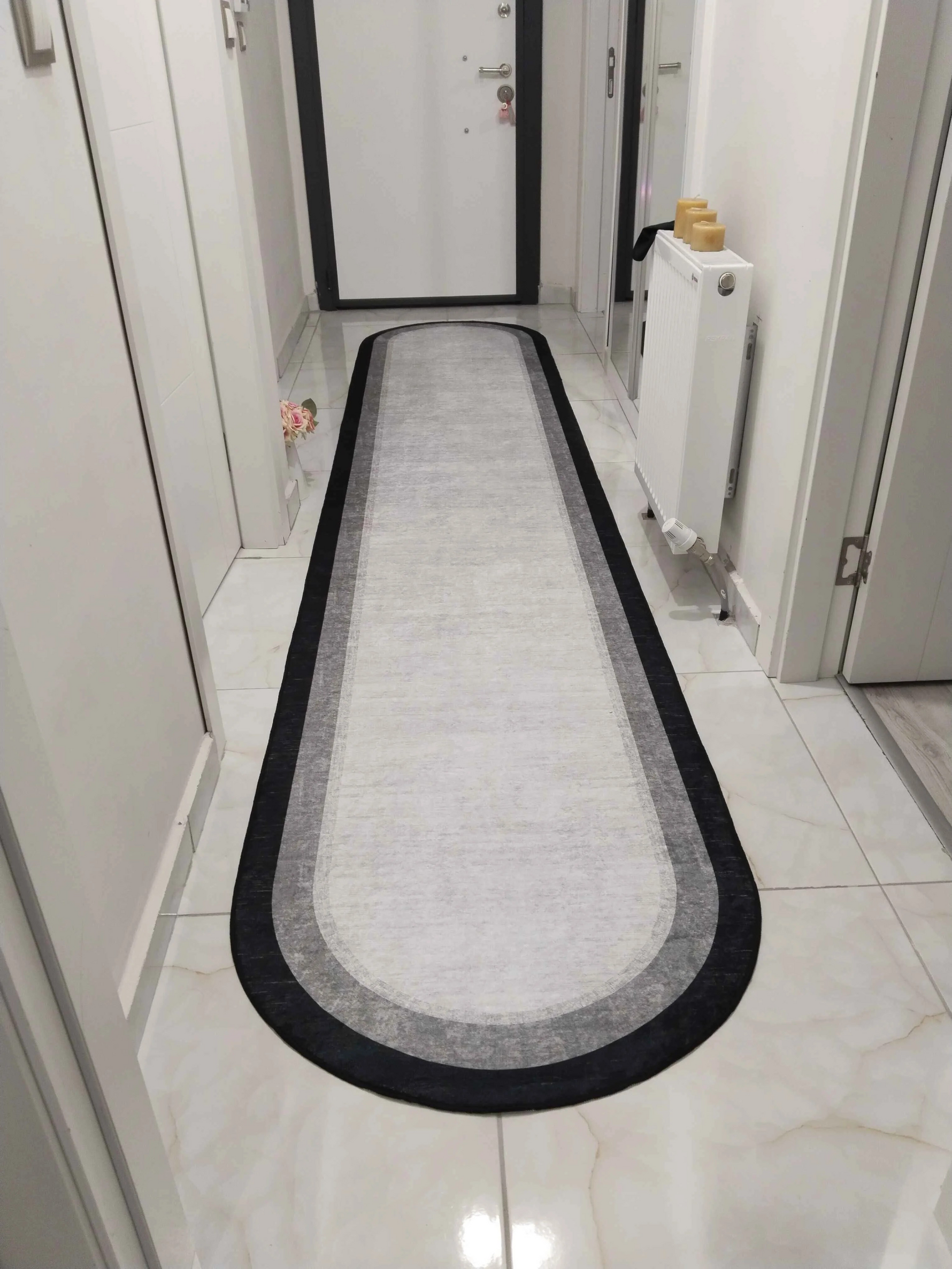 Çerçeve oval Yeni Nesil Baskılı Halı & Yolluk