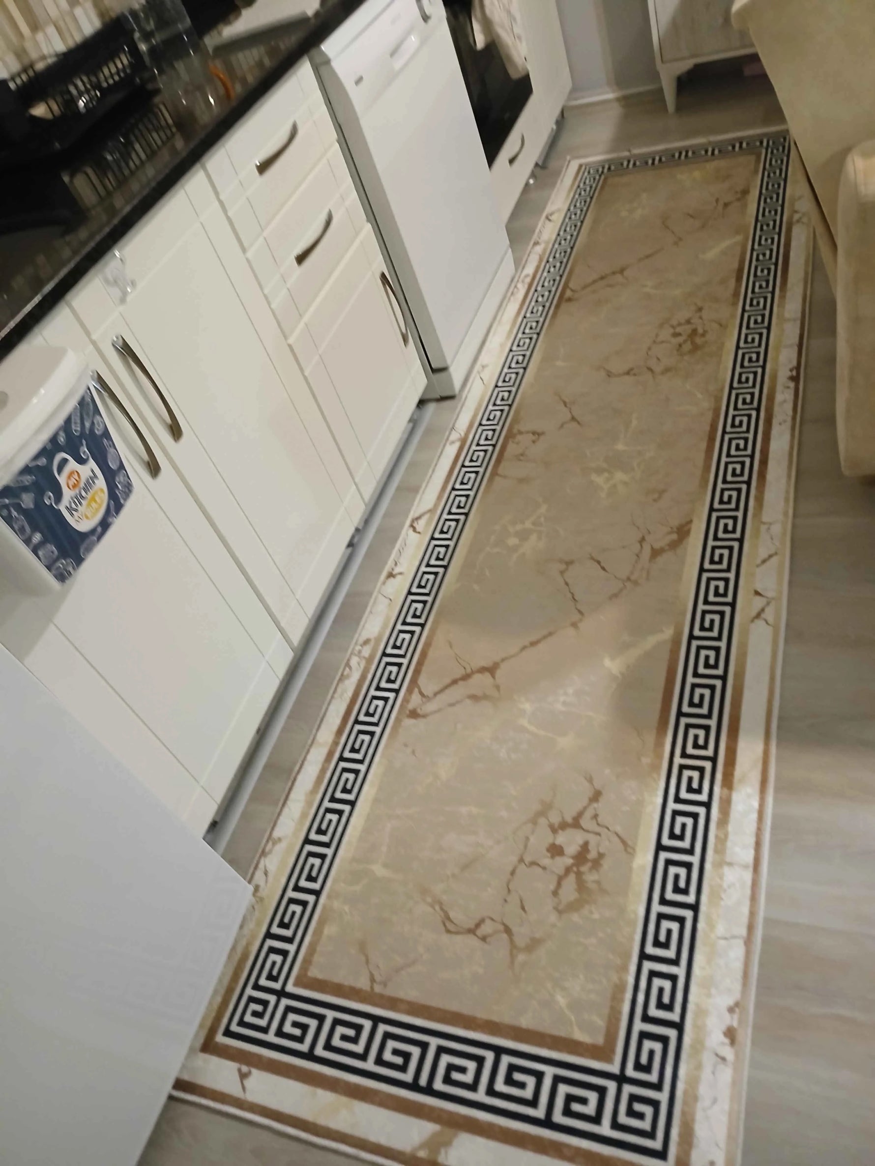 Versace Altın Varak Yeni Nesil Baskılı Halı & Yolluk
