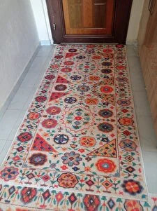 Flower Yeni Nesil Baskılı Halı & Yolluk