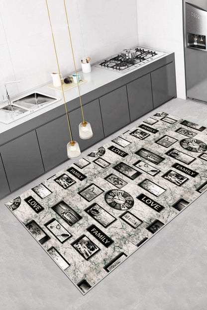 Famıly Love Yeni Nesil Baskılı Halı & Yolluk