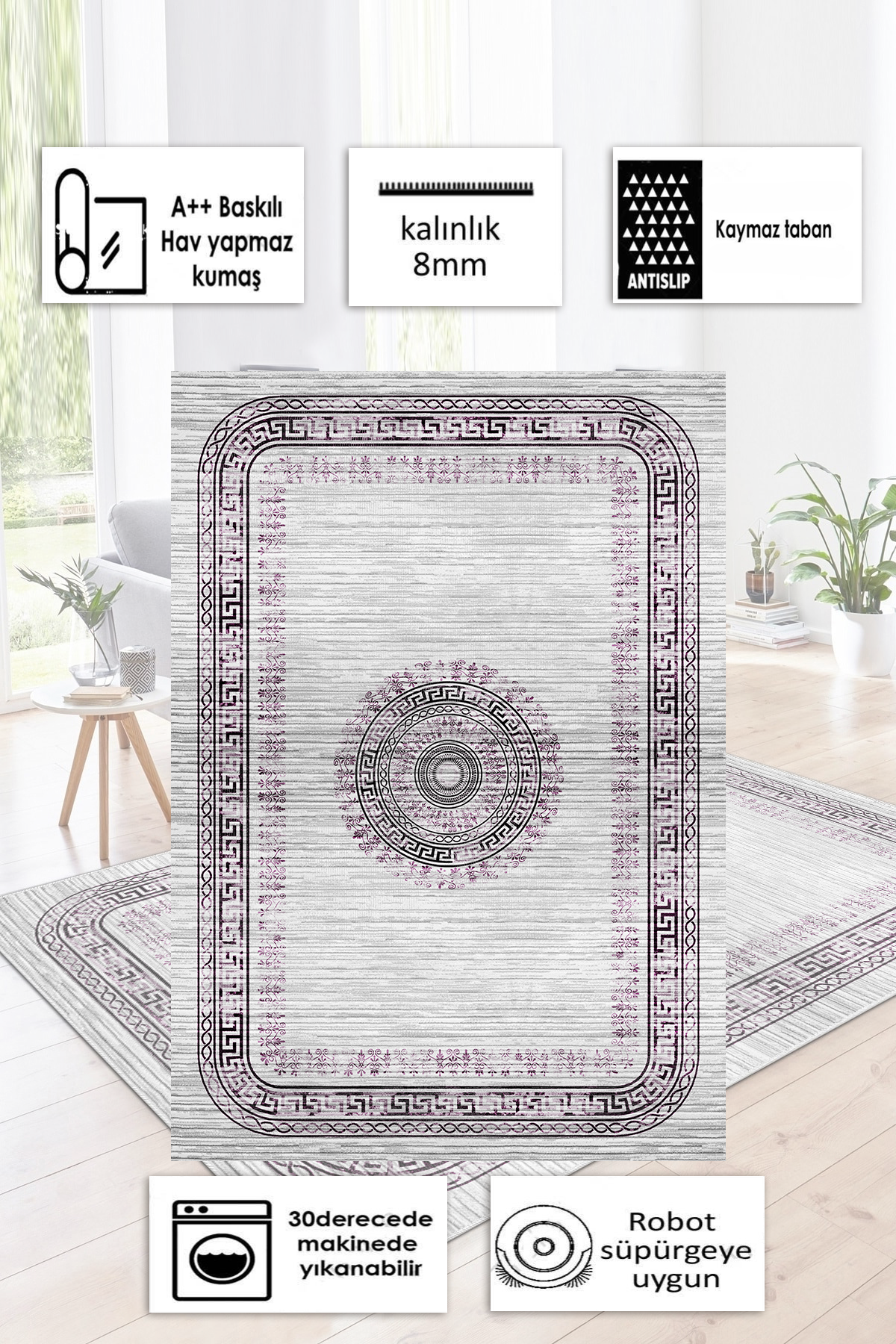 kleopatra FUŞYA Yeni Nesil Baskılı Halı & Yolluk