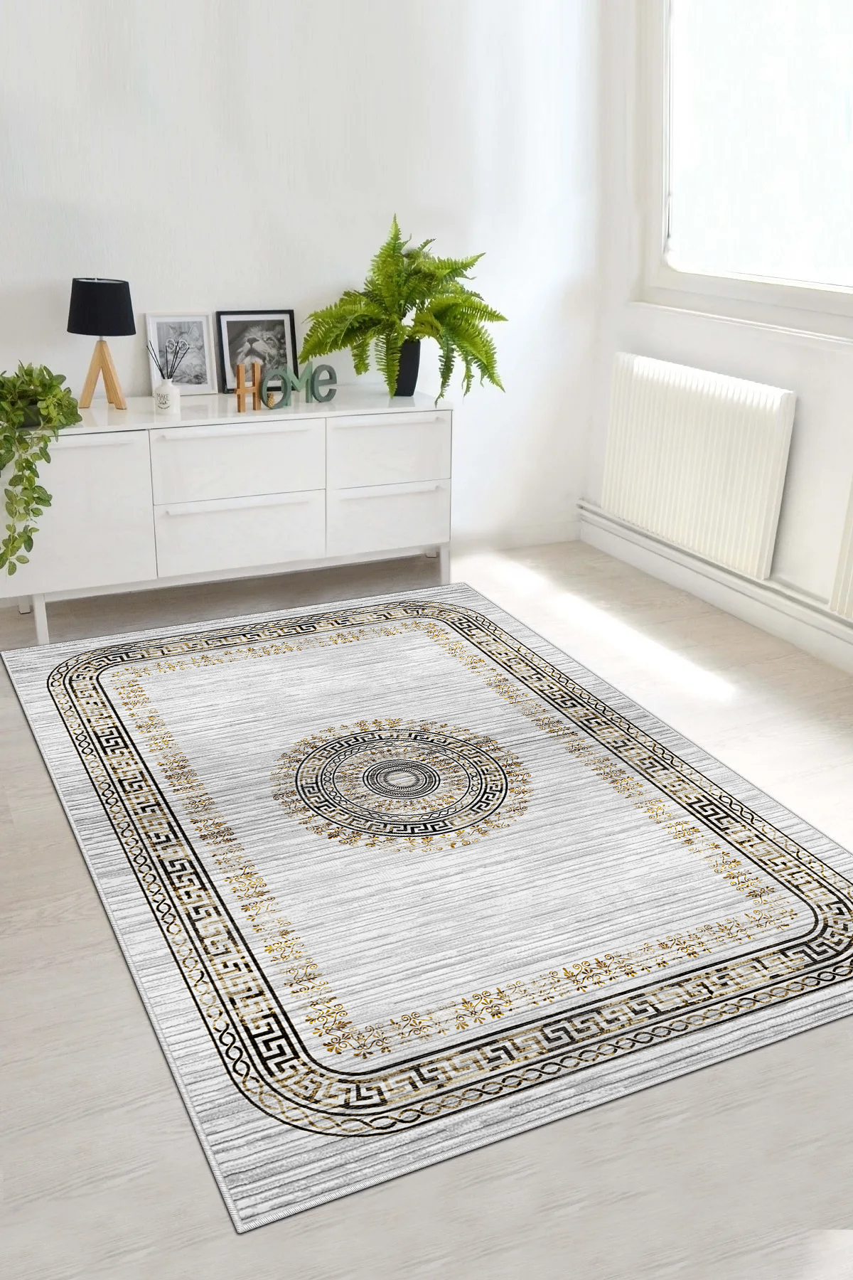kleopatra Hardal Yeni Nesil Baskılı Halı & Yolluk