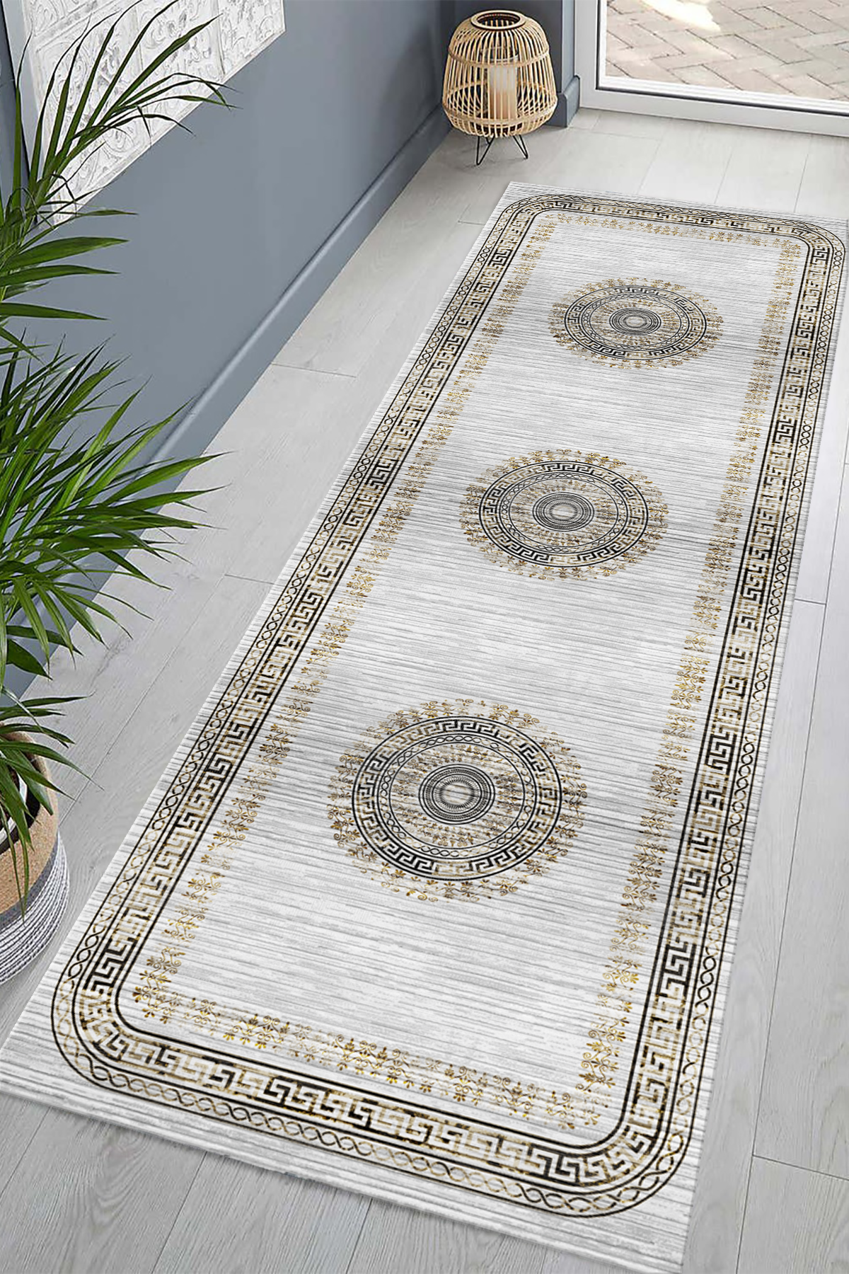 kleopatra Hardal Yeni Nesil Baskılı Halı & Yolluk