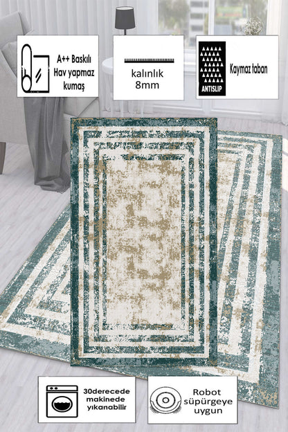 Lara Yeni Nesil Baskılı Halı & Yolluk