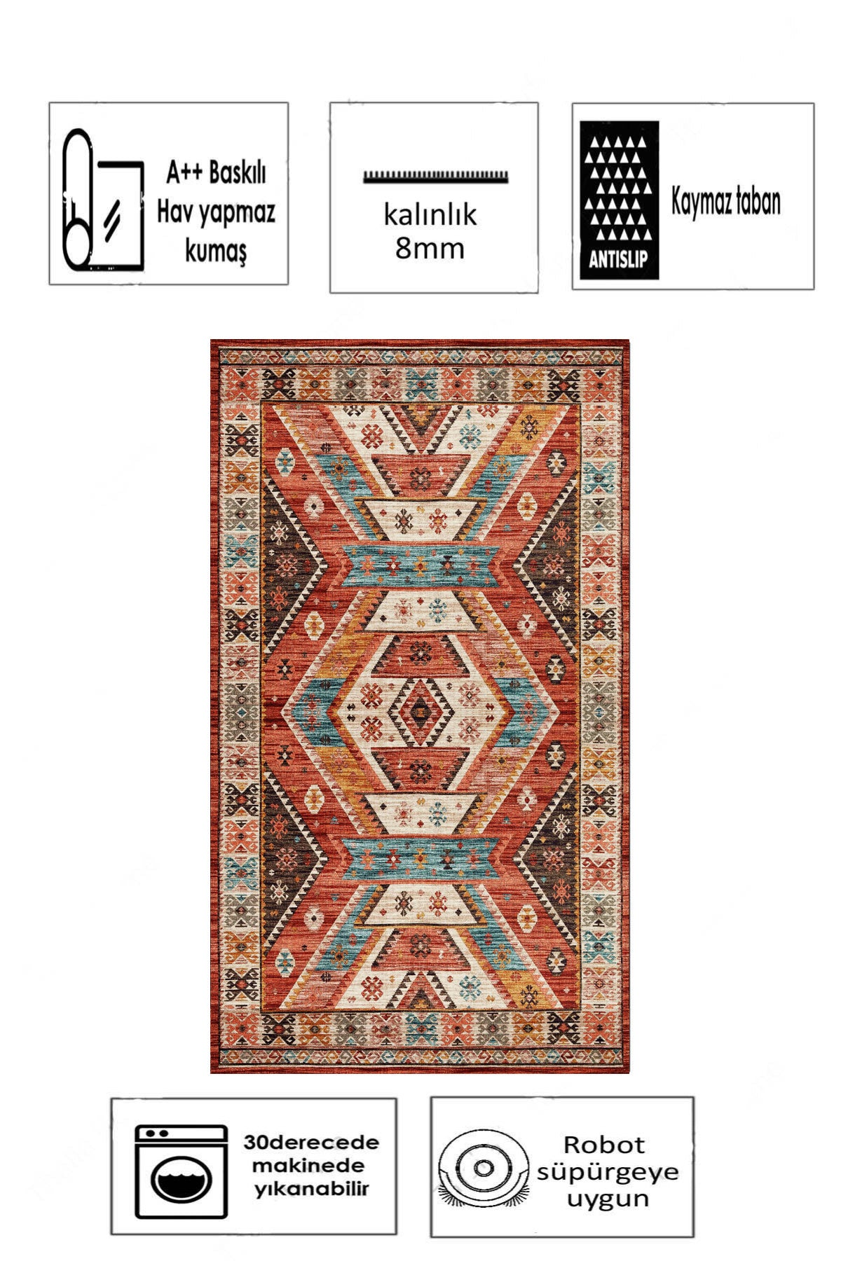 Neco Yeni Nesil Baskılı Halı & Yolluk