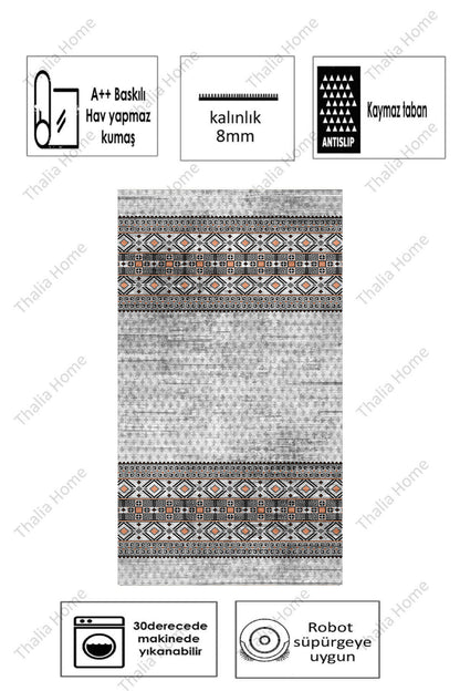 Polo Yeni Nesil Baskılı Halı & Yolluk