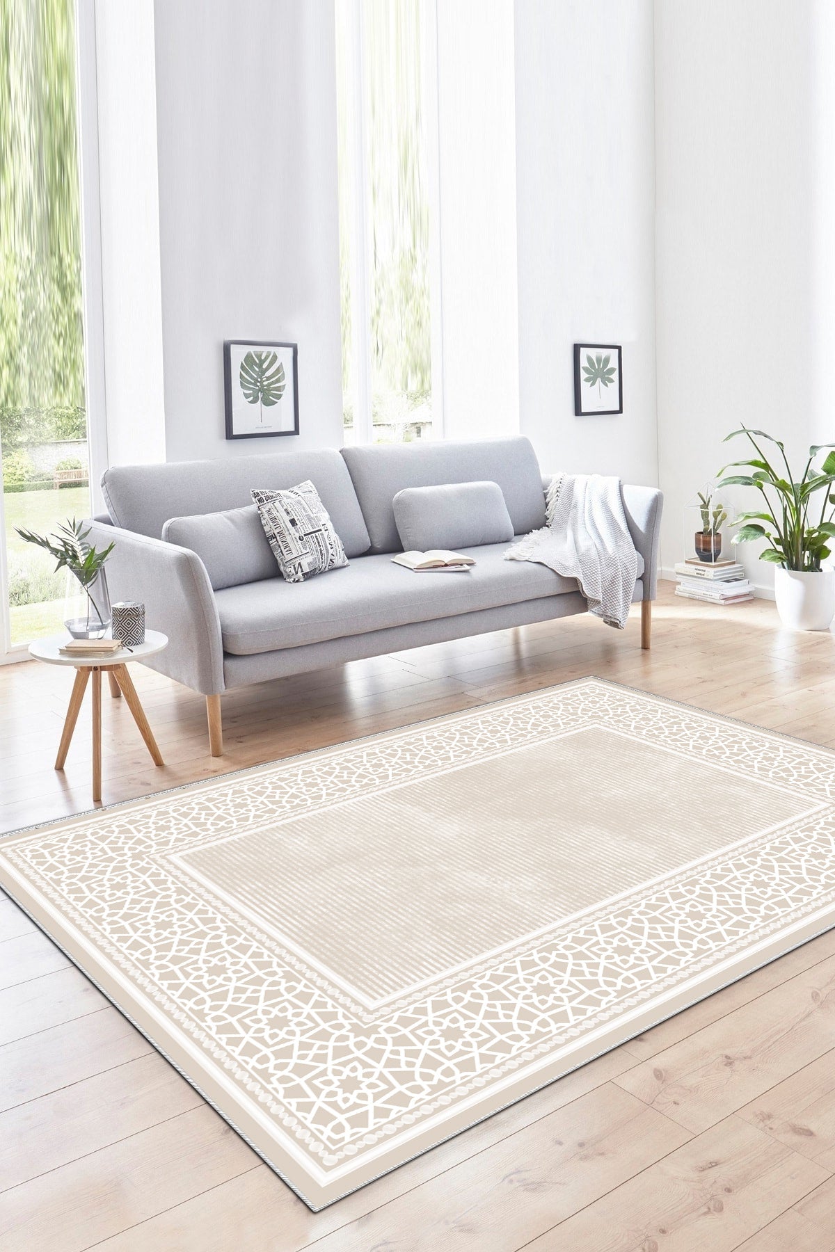 Saray Pudra Yeni Nesil Baskılı Halı & Yolluk