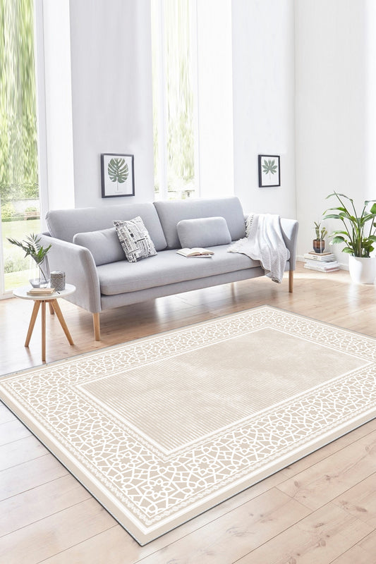 Saray Pudra Yeni Nesil Baskılı Halı & Yolluk