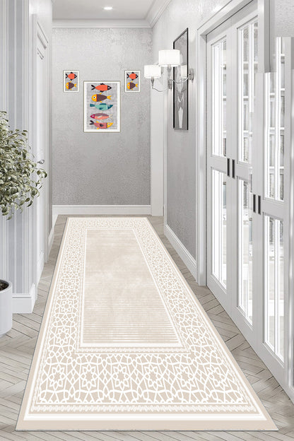 Saray Pudra Yeni Nesil Baskılı Halı & Yolluk