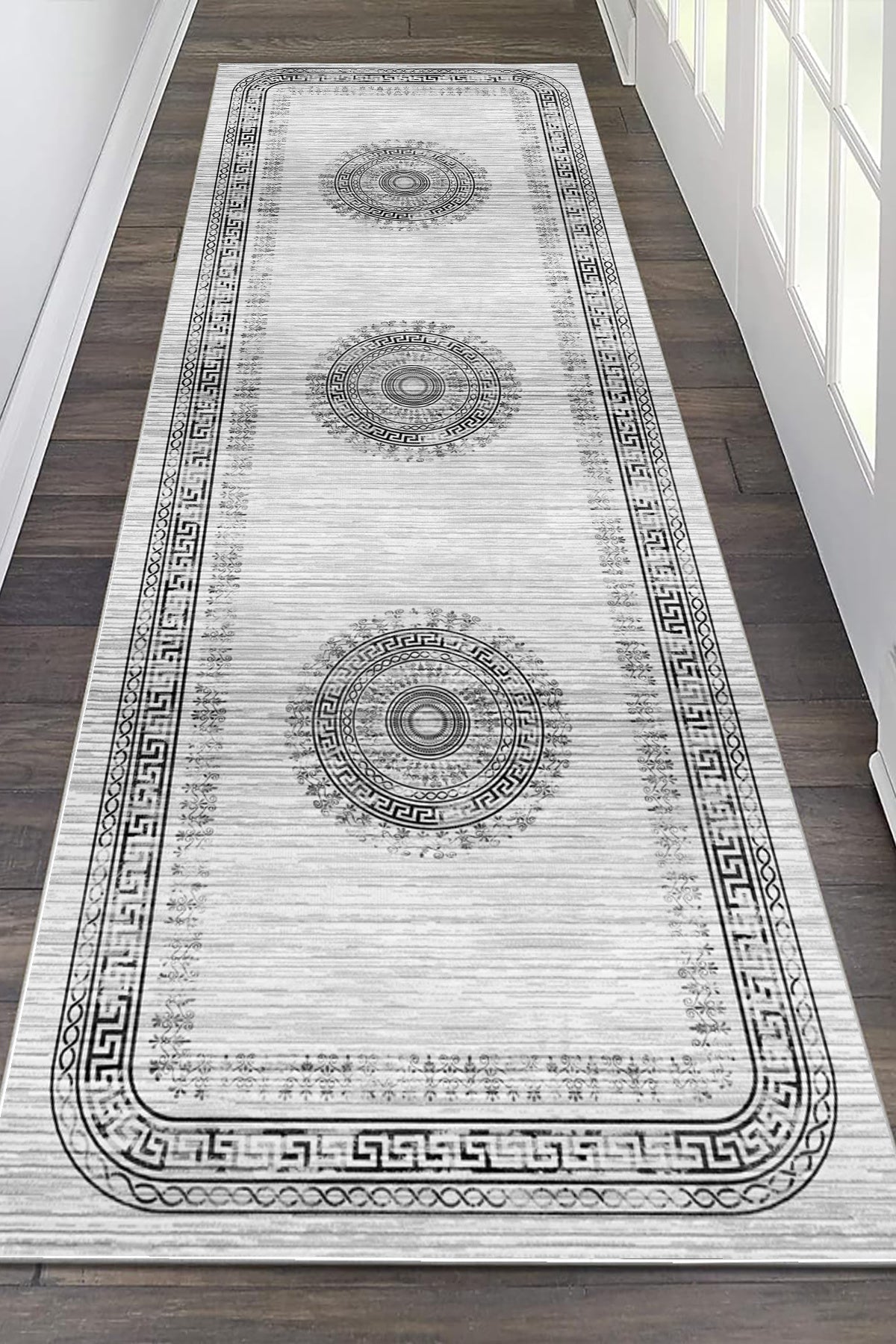 kleopatra Siyah Yeni Nesil Baskılı Halı & Yolluk