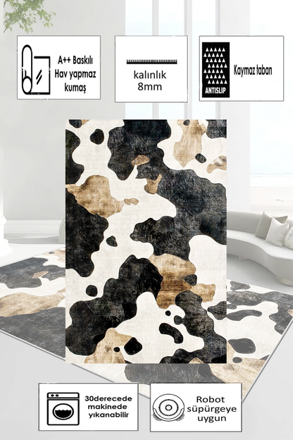 Bear Yeni Nesil Baskılı Halı & Yolluk