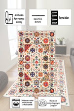 Flower Yeni Nesil Baskılı Halı & Yolluk