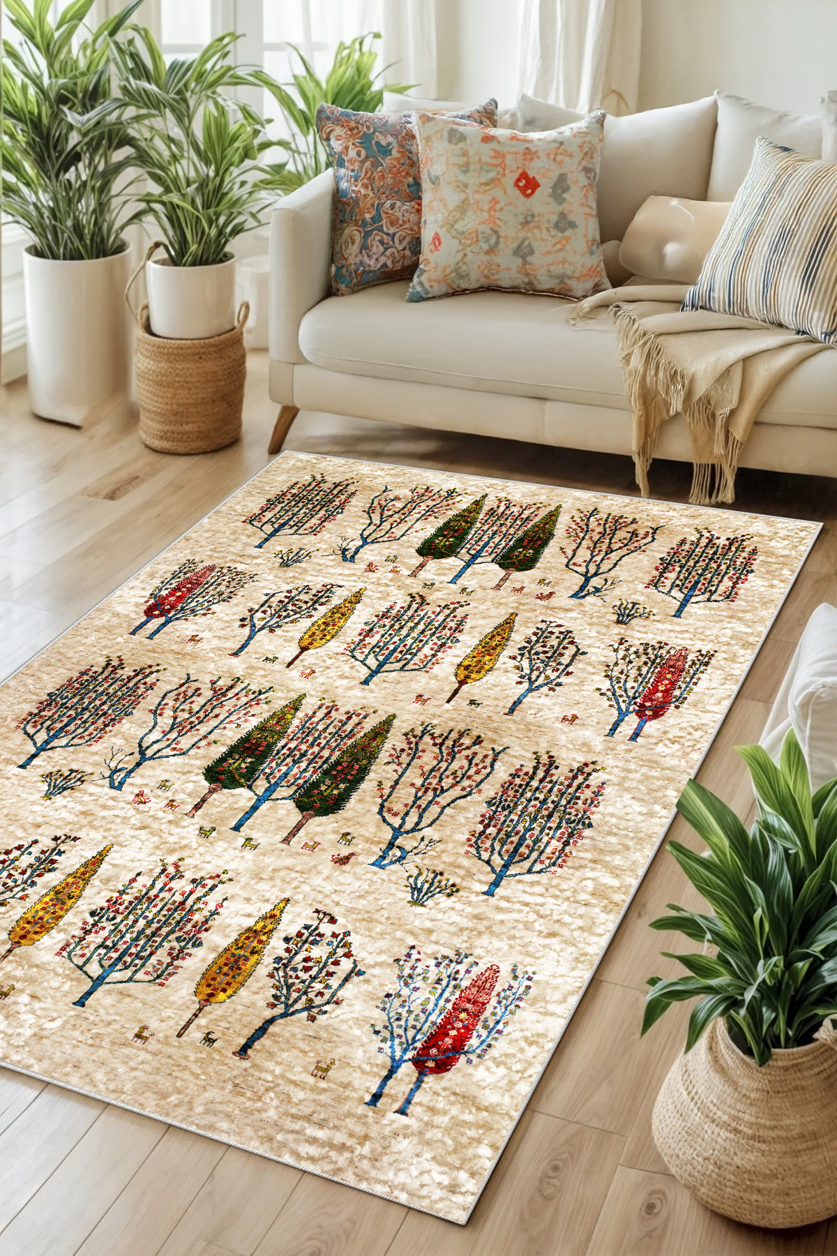 HayatAğcı Yeni Nesil Baskılı Halı & Yolluk