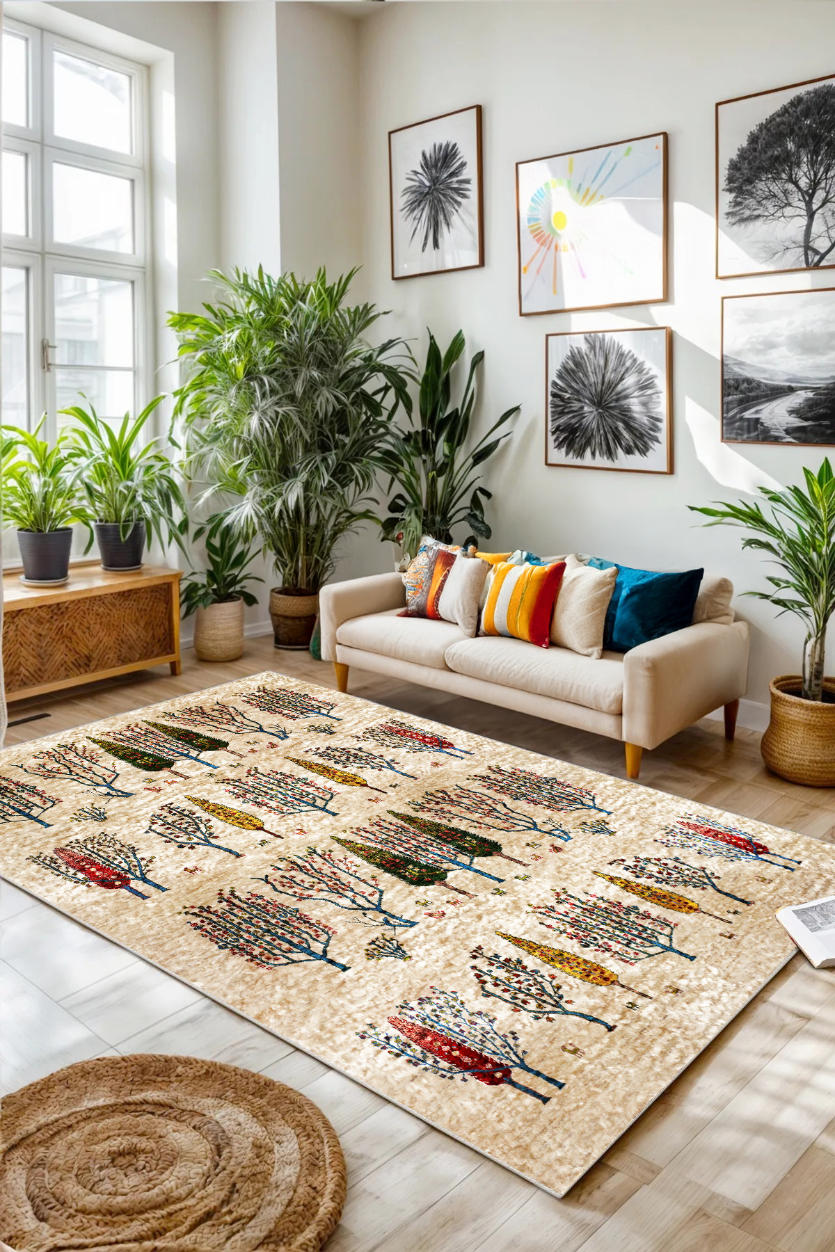 HayatAğcı Yeni Nesil Baskılı Halı & Yolluk