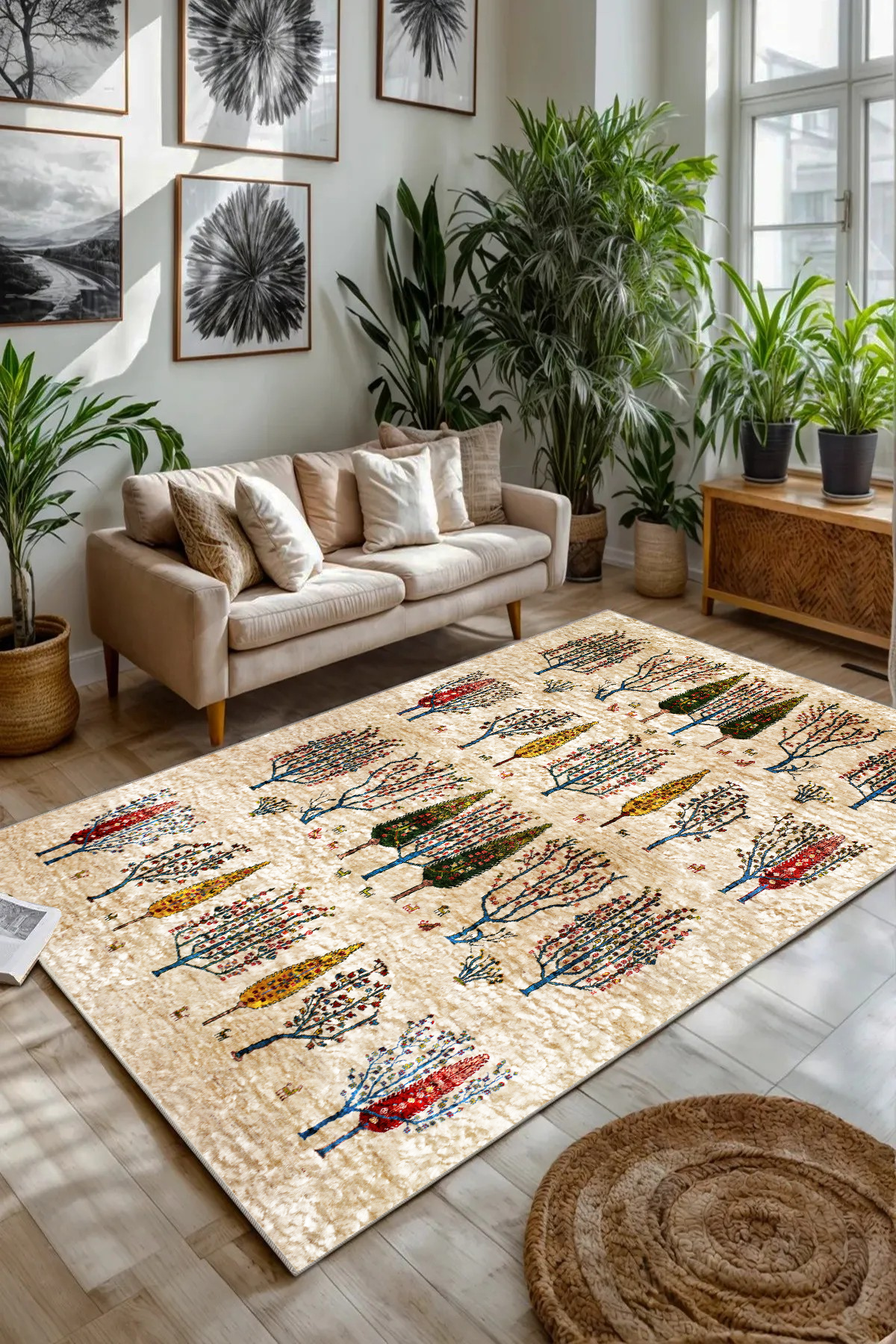 HayatAğcı Yeni Nesil Baskılı Halı & Yolluk