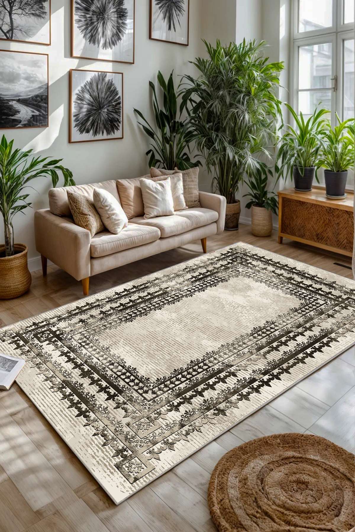 Kale Bej Yeni Nesil Baskılı Halı & Yolluk