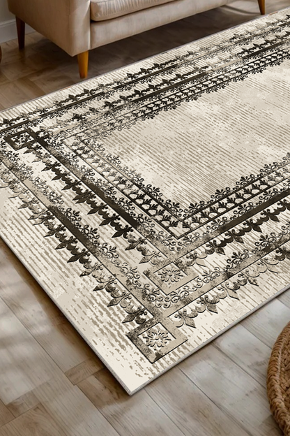 Kale Bej Yeni Nesil Baskılı Halı & Yolluk