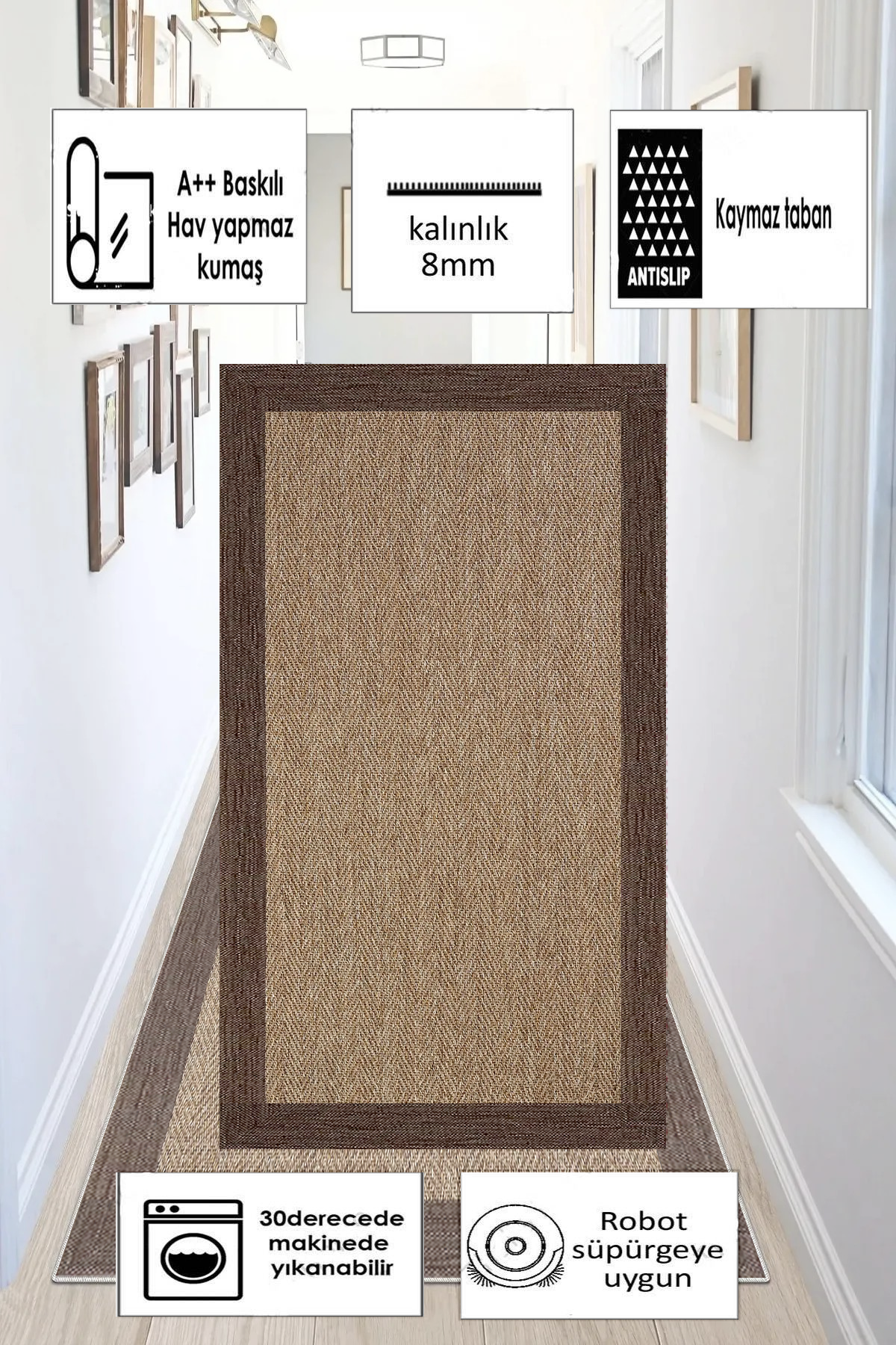 Kopenhag Yeni Nesil Baskılı Halı & Yolluk