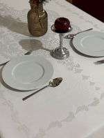 Jumbo Krem JakarLı Masa Örtüsü 160x220 cm