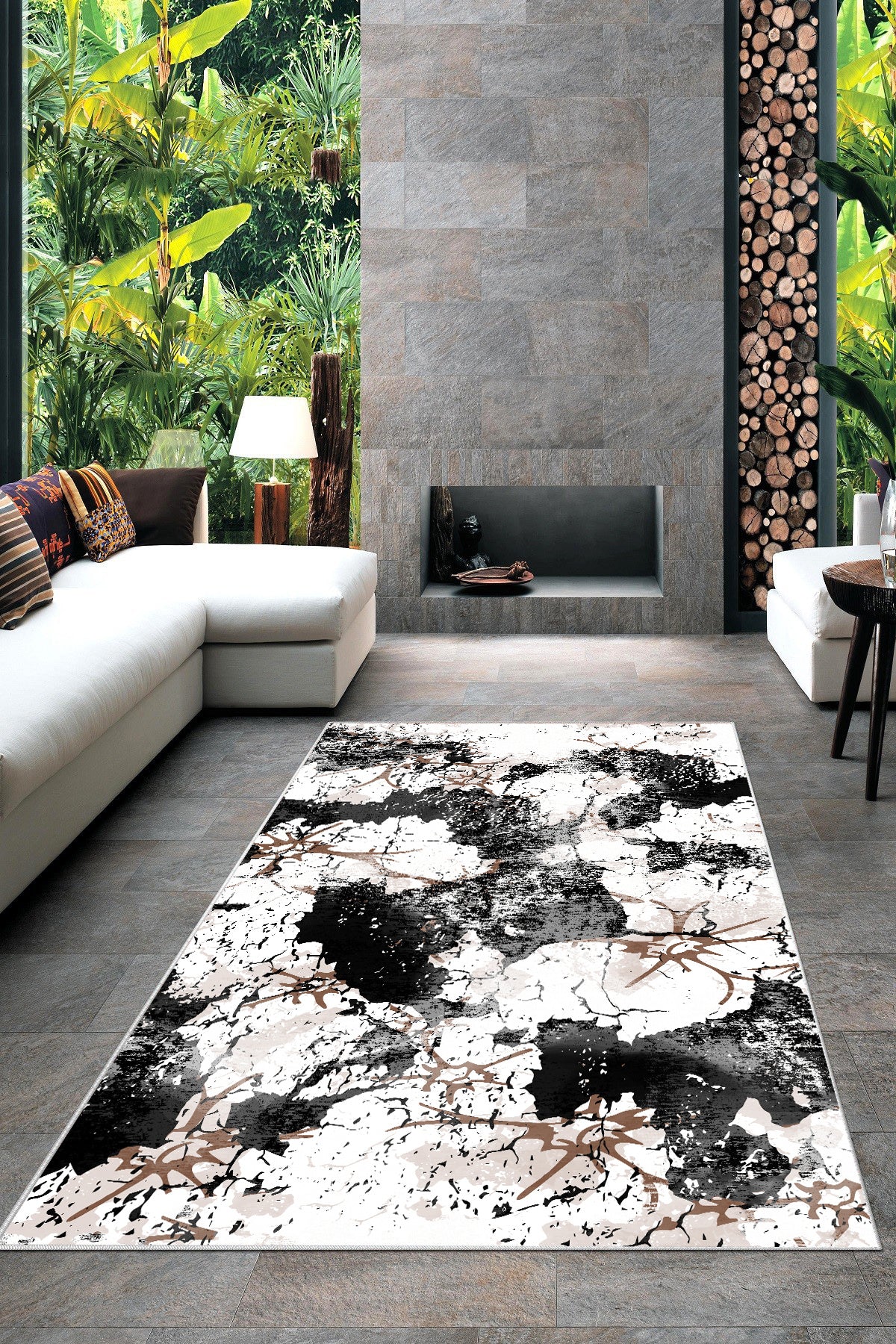 Leke Yeni Nesil Baskılı Halı & Yolluk