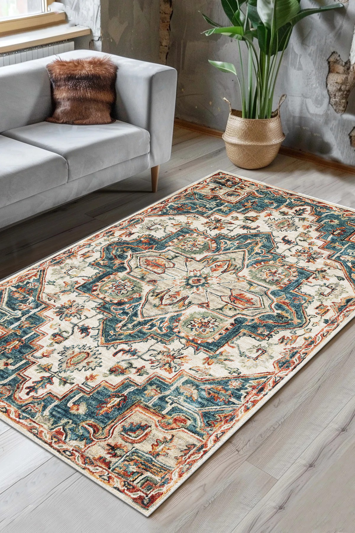 Nazende Yeni Nesil Baskılı Halı