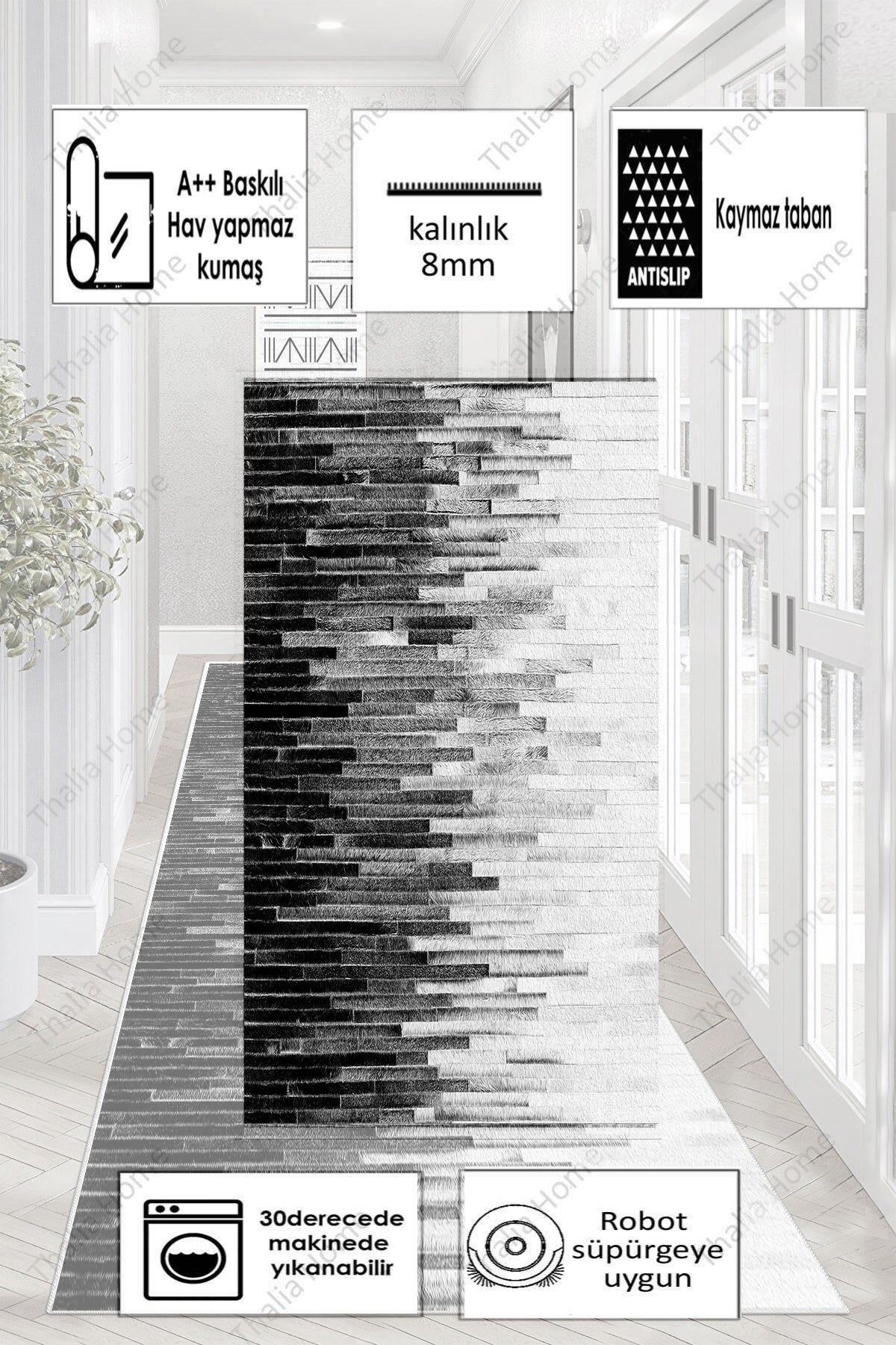 Piano Yeni Nesil Baskılı Halı & Yolluk