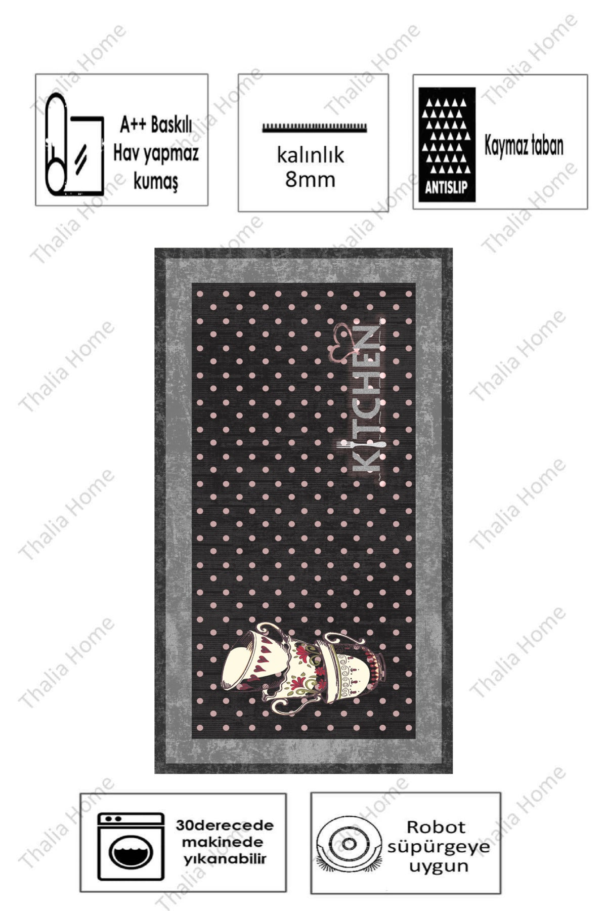 Puantiye Yeni Nesil Baskılı Halı & Yolluk