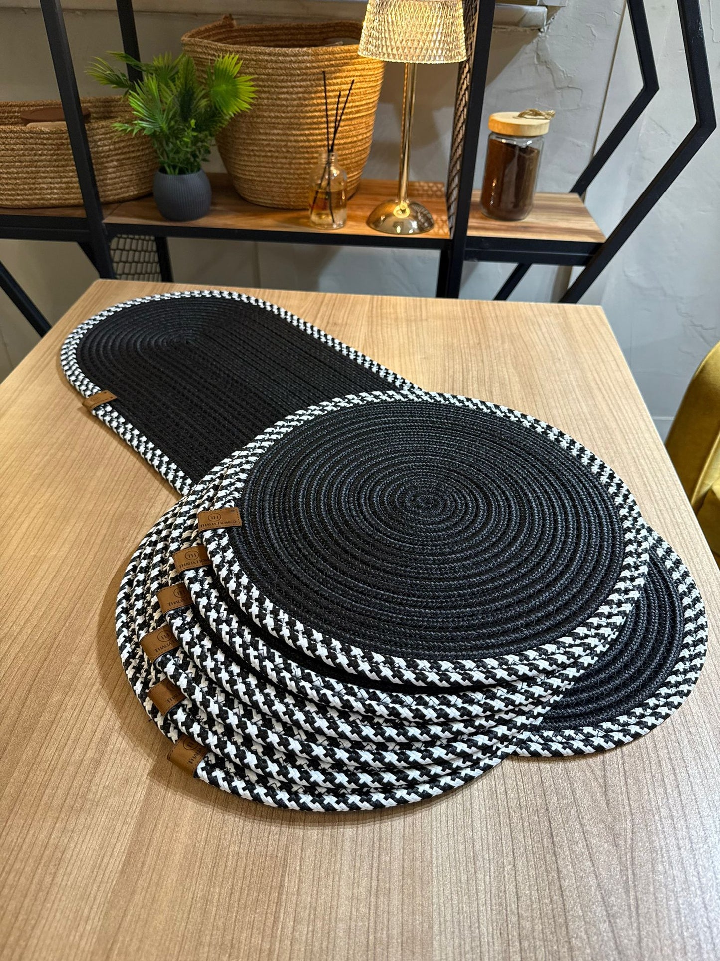 6 Adet American Servis SupLa Ve Runner Siyah