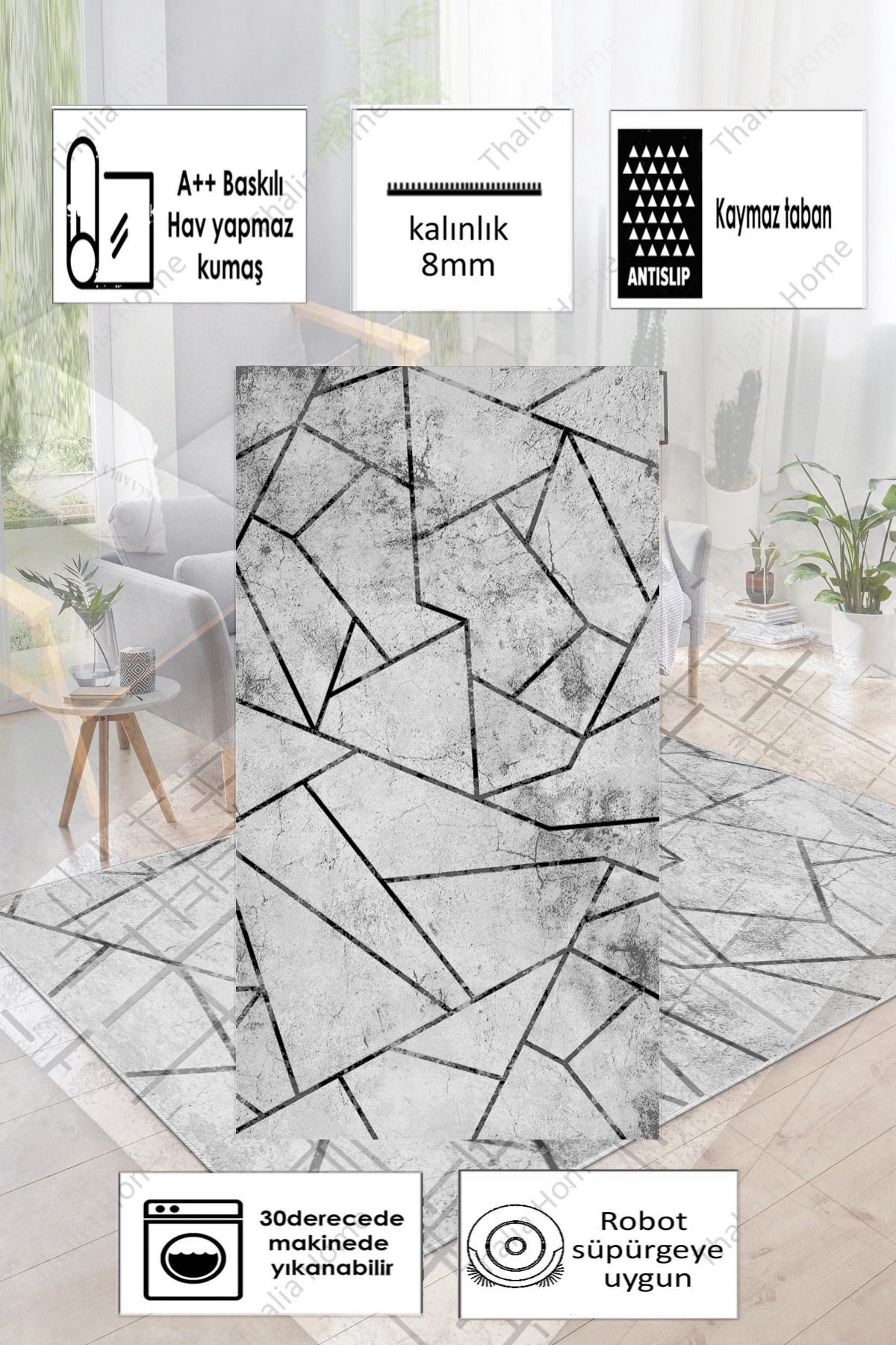 Gürsu Yeni Nesil Baskılı Halı & Yolluk