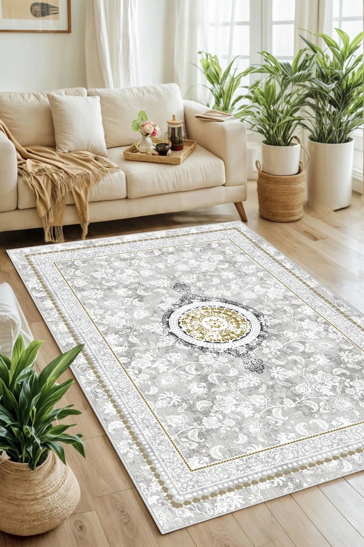 Kaymaz tabanlı Yeni Nesil Baskılı Halı & Yolluk Elite