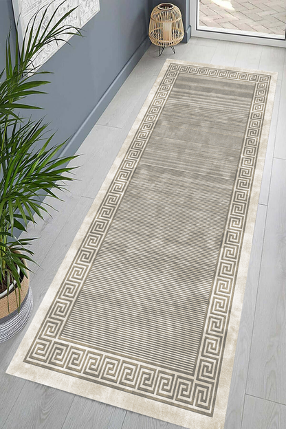 Zara Bej Yeni Nesil Baskılı Halı & Yolluk