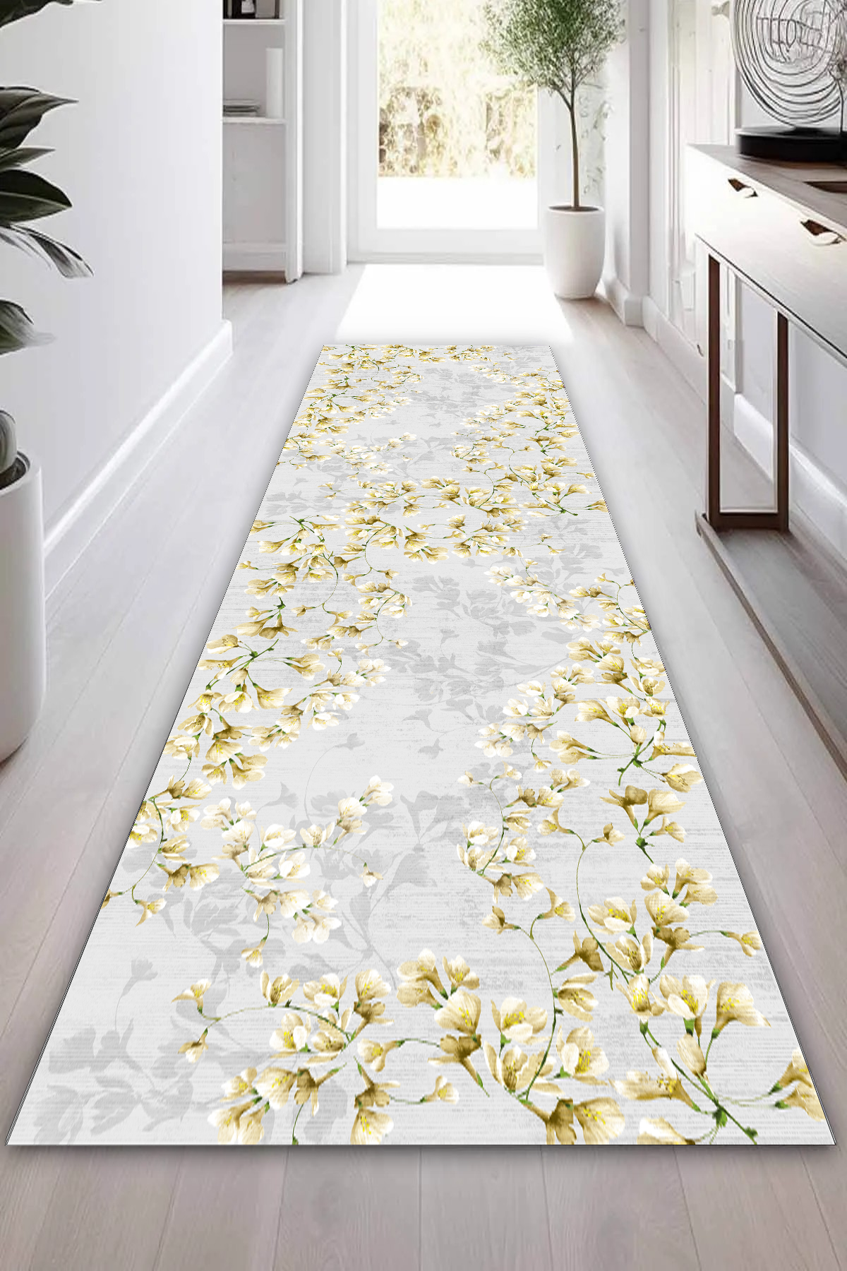 Zarif Hardal Yeni Nesil Baskılı Halı & Yolluk